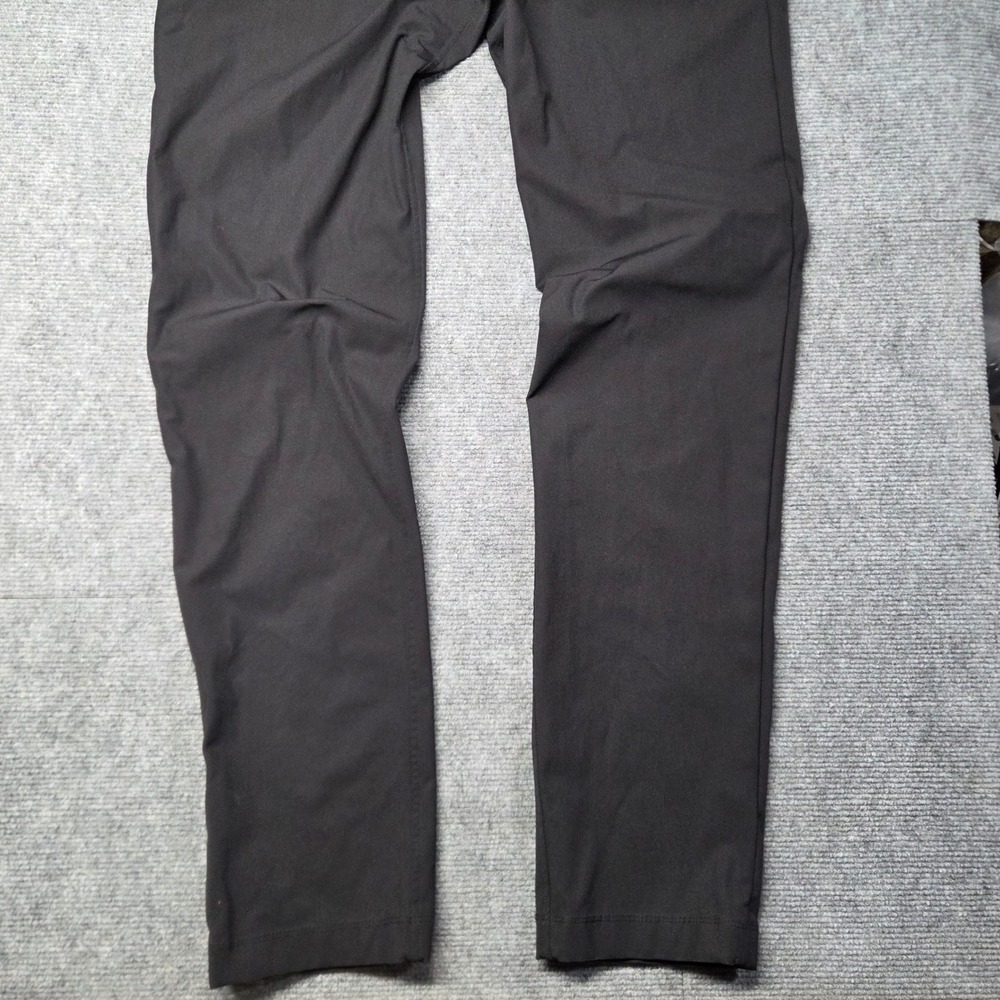 Lululemon Commission Pant Classic 32 Black Charcoal LM5AQMT.0 Mens Pants 32x32 - Picture 12 of 16